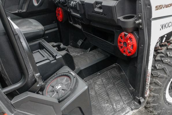 SSV Works 2018-2024 Polaris Ranger XP1000 Underseat 10" Subwoofer