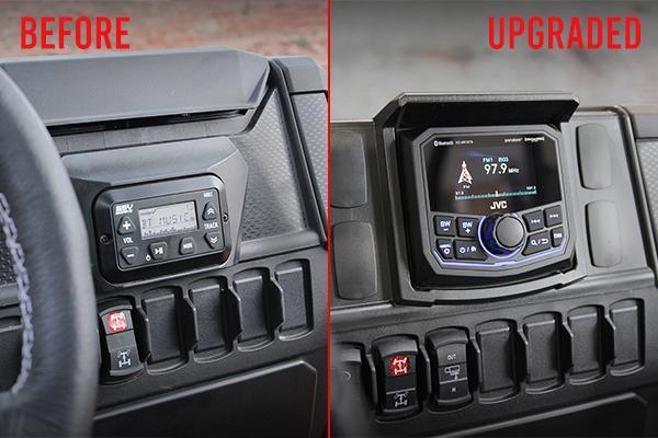 SSV Works 2019+ Polaris RZR XP1000 JVC MR1 Media Receiver Plug and Play Kit
