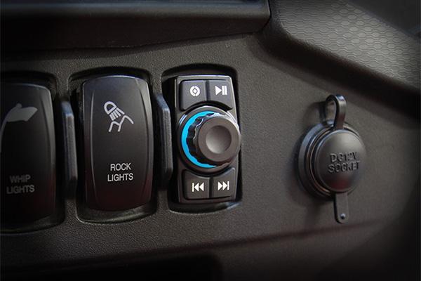 SSV Works Universal Bluetooth Rocker-Switch Audio-System with 200-Watt Amplifier