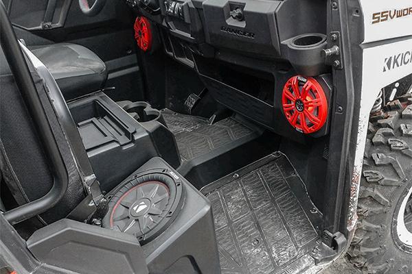 SSV Works 2018-2024 Polaris Ranger XP1000 10in Subwoofer for Ride-Command