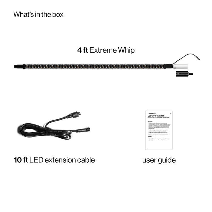 EcoXGear Extreme Whip Qty 1 X 4Ft