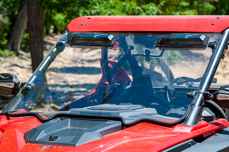 Seizmik Toolless Versa-Vent Windshield (Scratch Resistant Polycarbonate) ? Polaris RZR Pro XP