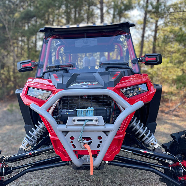 Seizmik Toolless Versa-Vent Scratch Resistant Hard Coated Windshield for Polaris RZR 1000 XP