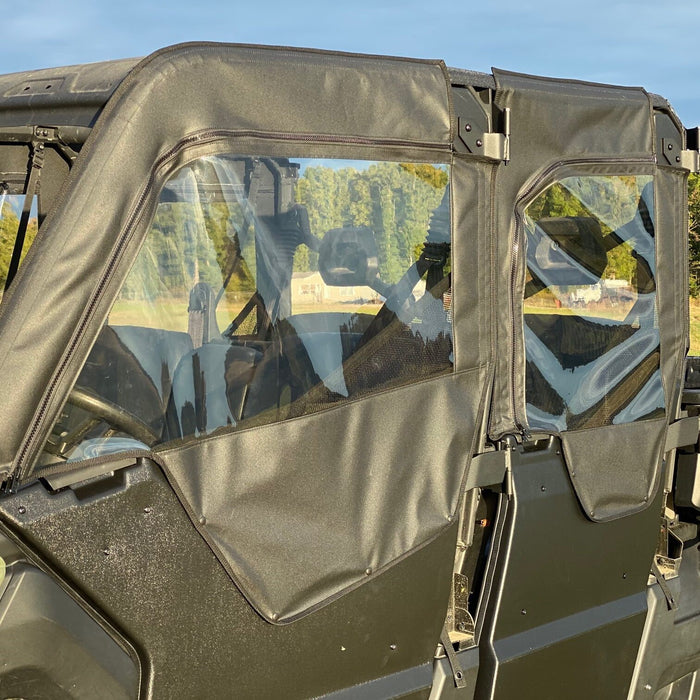Seizmik Soft Upper Doors with Zipper Can-Am Defender Max
