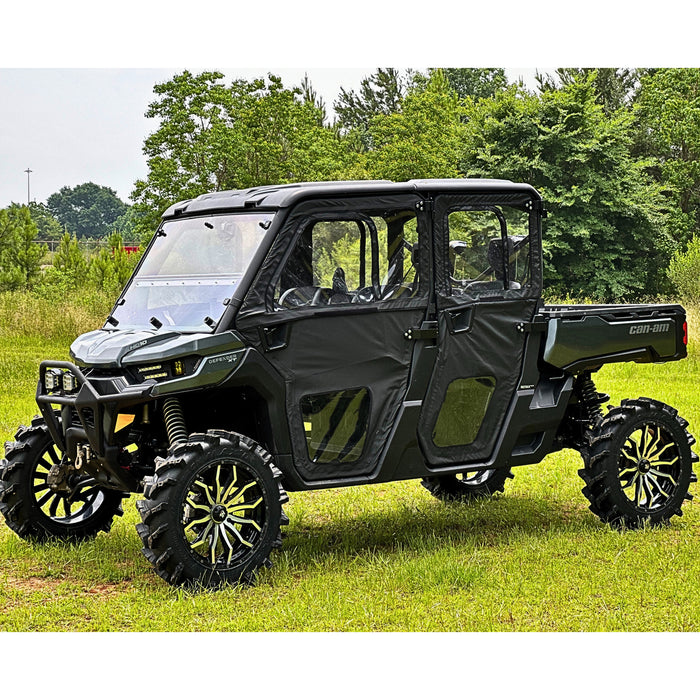 Seizmik Framed Door Kit | FRONT AND REAR – Can-Am Defender MAX HD9 | HD10