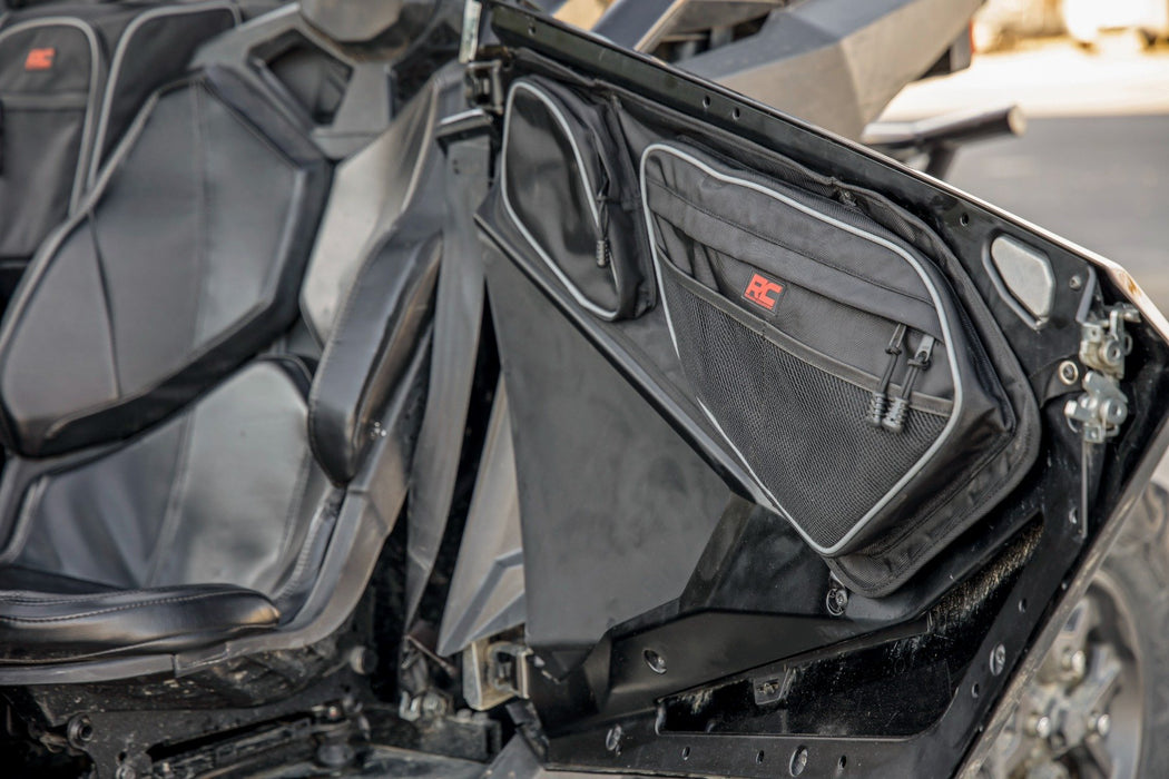 Rough Country Storage Bags Front Door for 2020-2023 Polaris RZR PRO