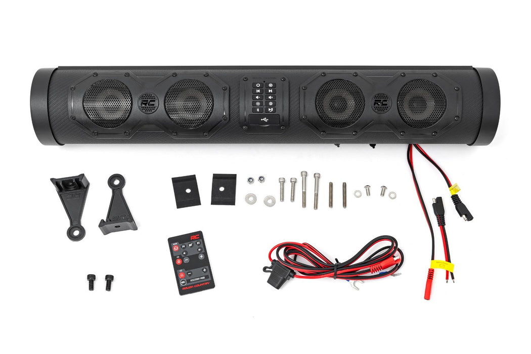 Rough Country RESON8 Bluetooth LED Soundbar 8 Speaker IP66 Waterproof UTV/ATV