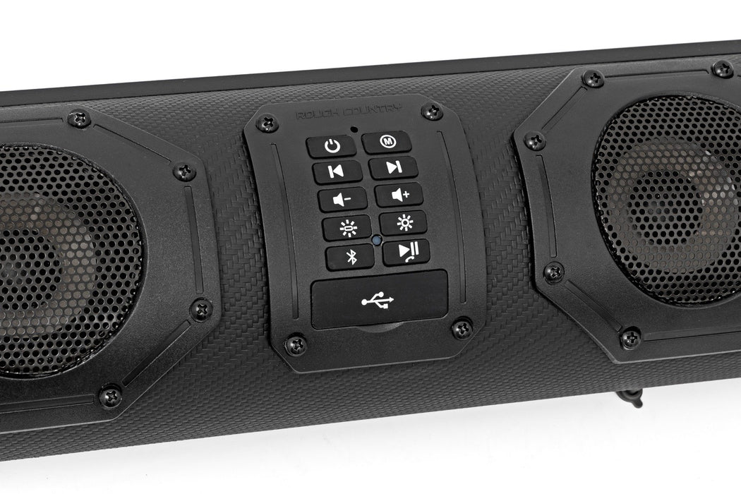 Rough Country RESON8 Bluetooth LED Soundbar 8 Speaker IP66 Waterproof UTV/ATV