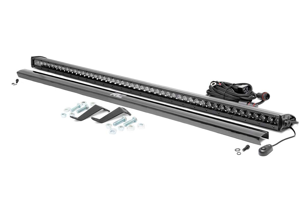Rough Country LED Light Kit Cage Mount 50" Black Single Row for 2016-2023 Honda Pioneer 1000