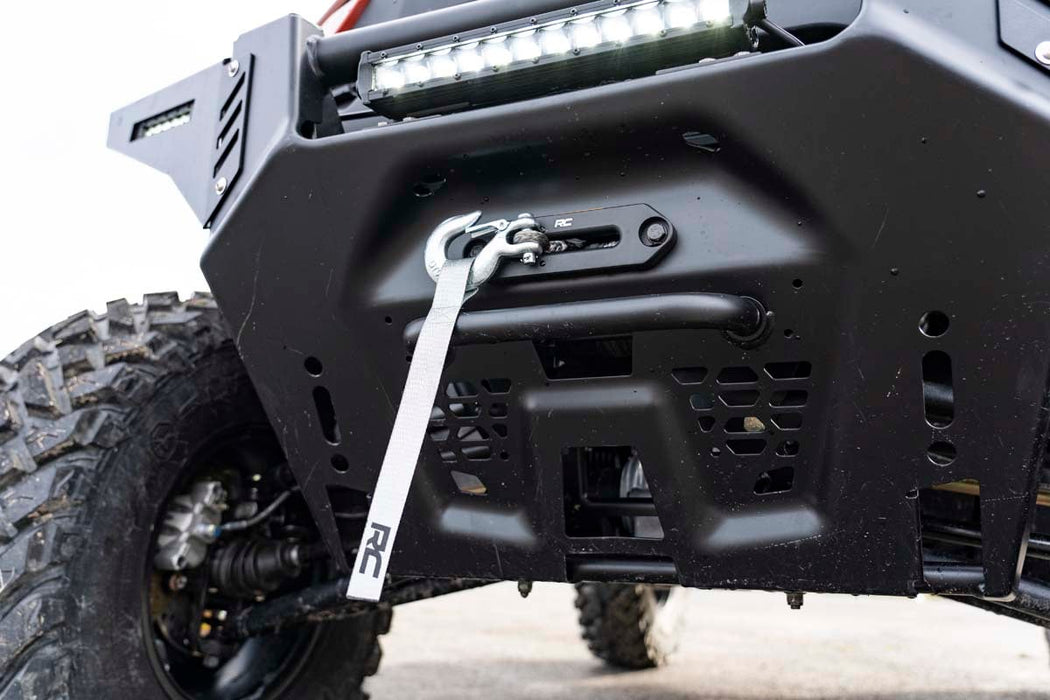 Rough Country Winch Mount RS4500S for 3500- for 2017-2023 Polaris Ranger Crew XP 1000