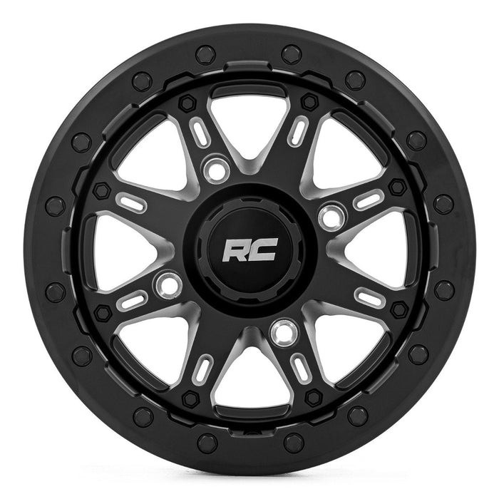 Rough Country Rough Country 94 Series Wheel UTV Matte Black 14x7 4x156 +10mm