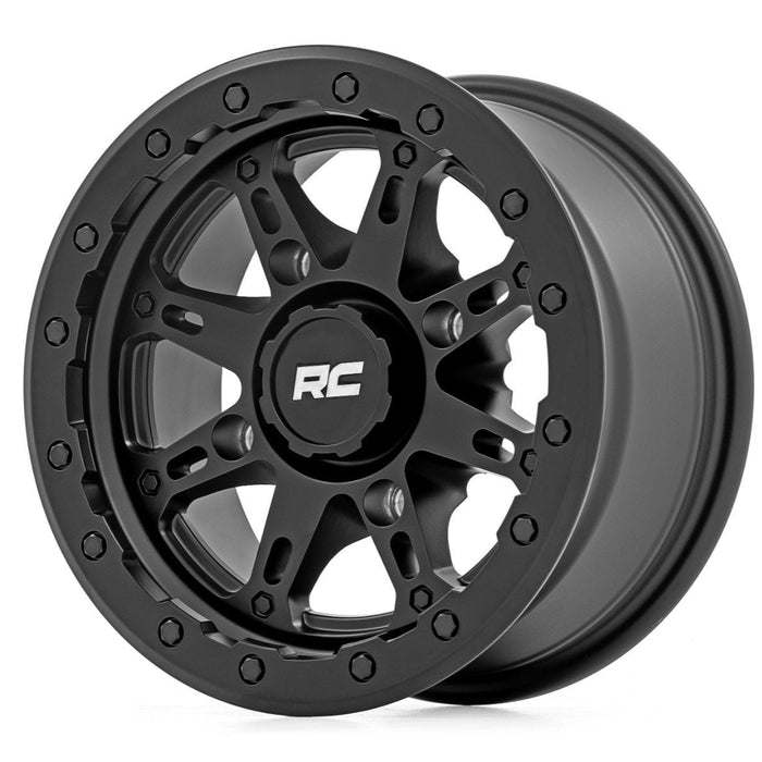 Rough Country Rough Country 94 Series Wheel UTV Matte Black 14x7 4x137 +10mm