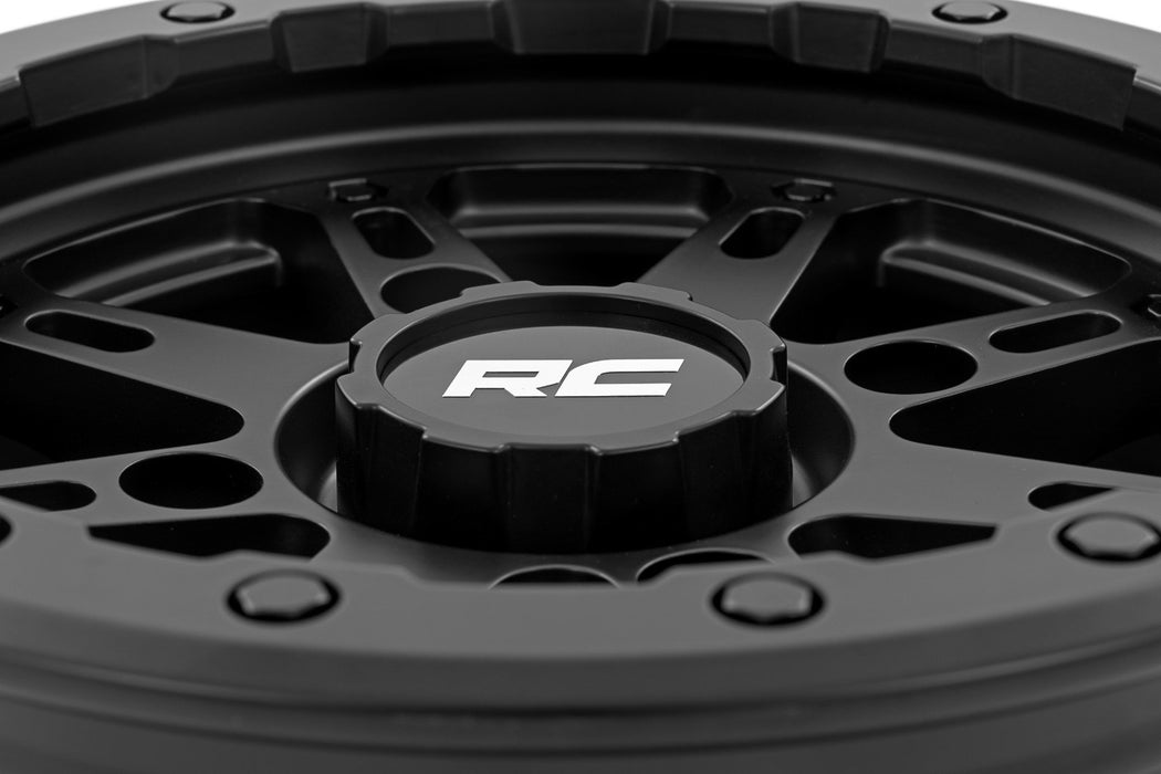 Rough Country Rough Country 94 Series Wheel UTV Matte Black 14x7 4x137 +10mm