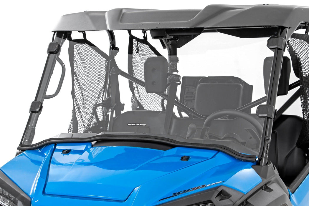 Rough Country Full Windshield Scratch Resistant for 2016-2023 Honda Pioneer 1000/Pioneer 1000-5
