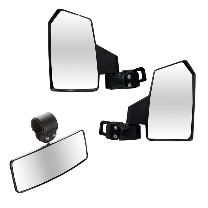 Kolpin UTV Portrait Sides & Rearview Mirror Combo Kit