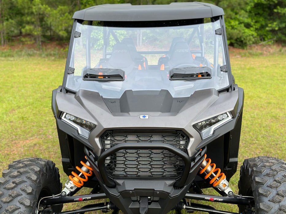 Seizmik Toolless Versa-Vent Scratch Resistant Hard Coated Windshield Polaris RZR 1000 XP