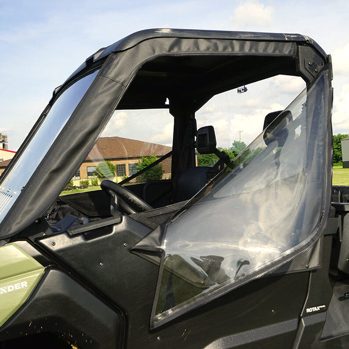 Seizmik Soft Upper Doors with Zipper Can-Am Defender