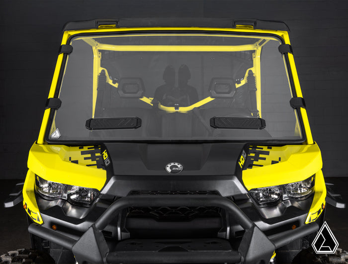 Assault Industries Vented Full Windshield (Fits: Can-Am Defender)