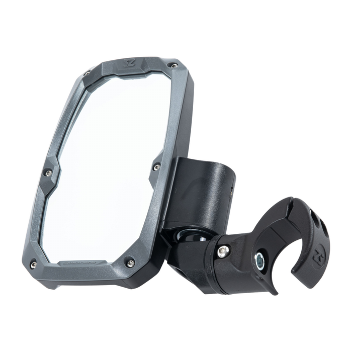 Seizmik Embark Side View Mirror with ABS Body & Bezel ? Adjustable Clamp (Pair)