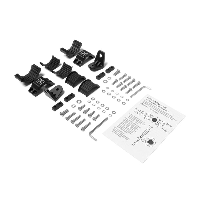 Sound Extreme Universal UTV Roll Cage Whip Mount (Two)