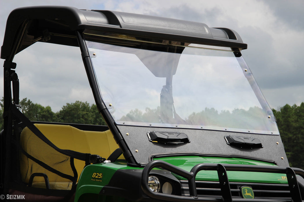 Seizmik Windshield Versa-Vent (Uncoated Poly & ABS) – John Deere Gator XUV/HPX