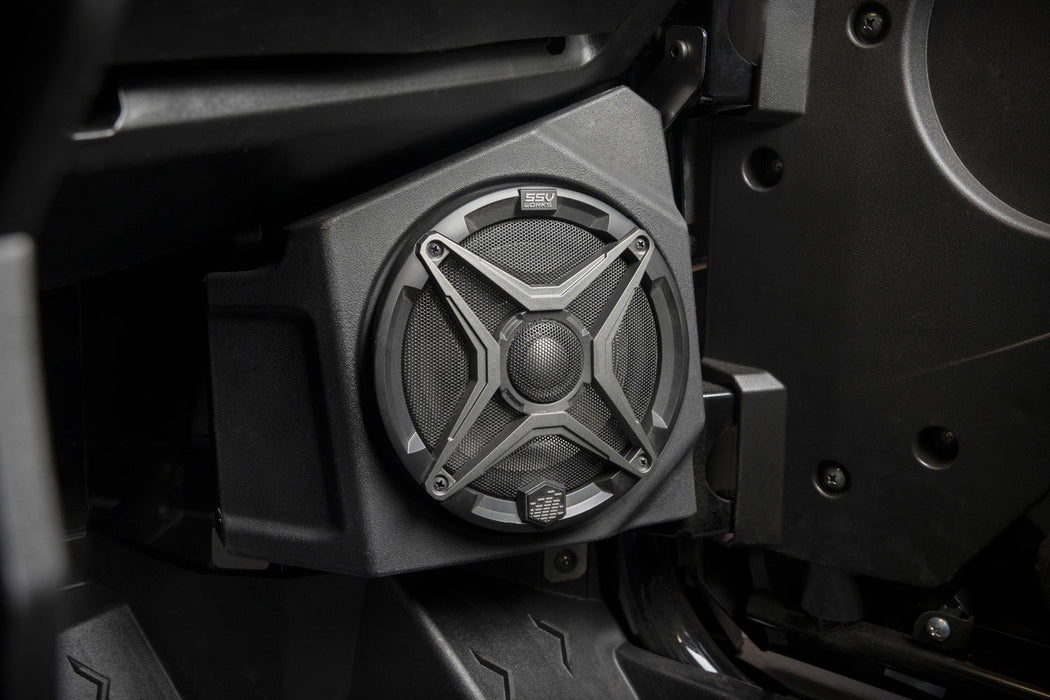 SSV Works 2020-2024 Kawasaki KRX1000 Front-Kick Speaker-Pods