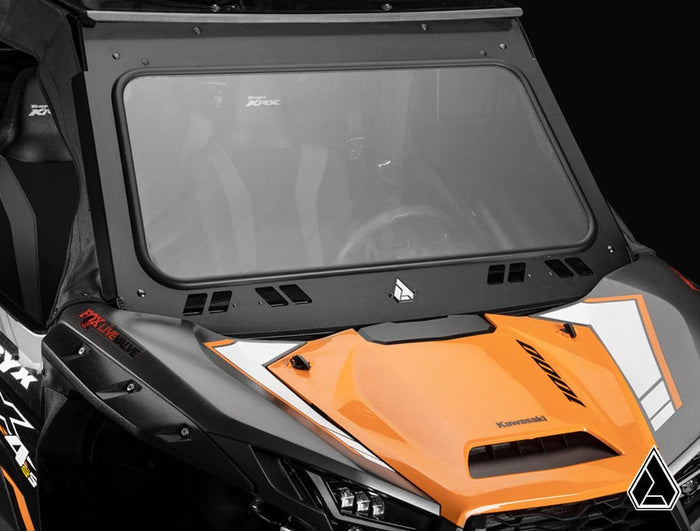 Assault Industries Glass Windshield (Fits: Kawasaki Teryx KRX 1000)