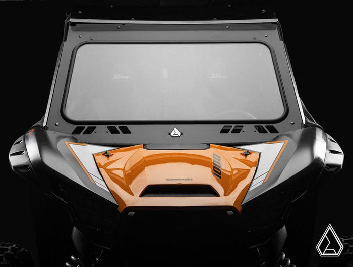 Assault Industries Glass Windshield (Fits: Kawasaki Teryx KRX 1000)