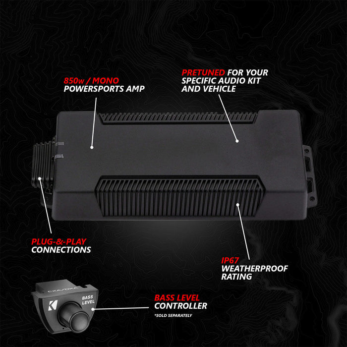 SSV Works 2020-2024 Polaris® RZR PRO Series Phase-5 V-Spec 5-Speaker 1400watt System for Ride Command