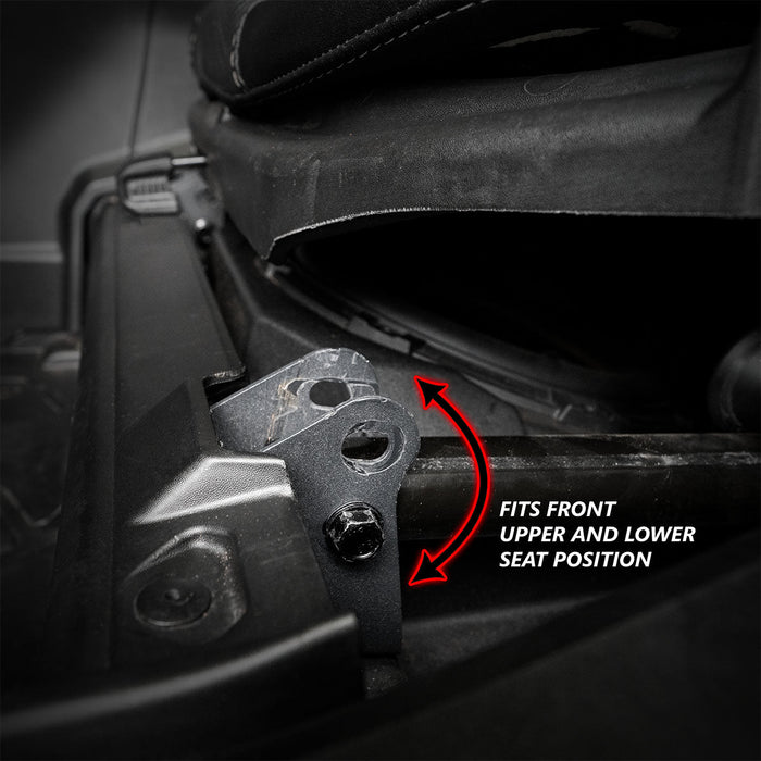 SSV Works 2024-2025 CanAm® Maverick R Under-Seat 850watt 10" Subwoofer Add-On for Factory JL® System