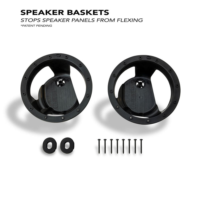 SSV Works 2024-2025 Can-Am® Maverick R Front-Dash 6.5" Speaker-Panels