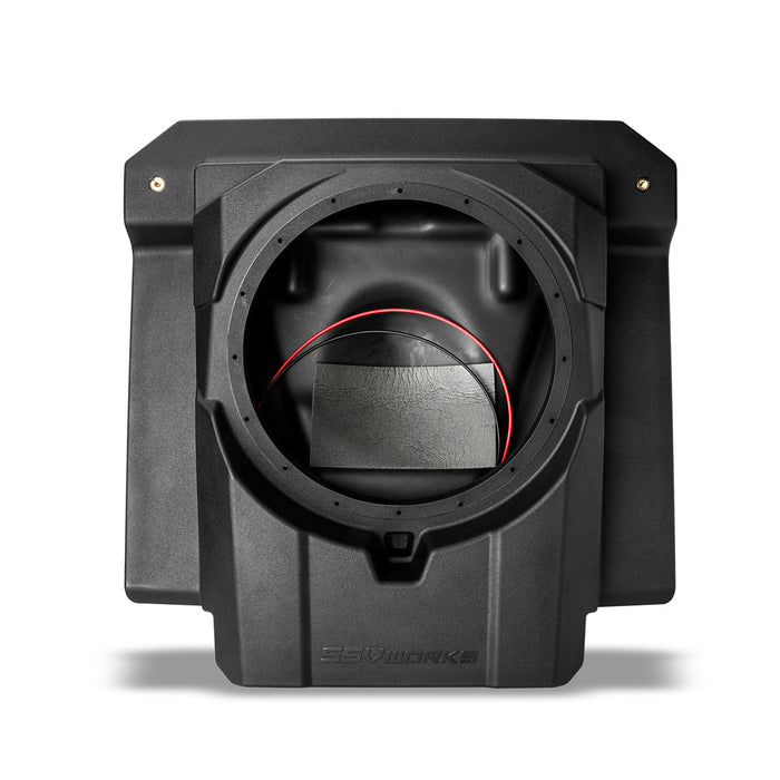 SSV Works 2024-2025 CanAm® Maverick R / R Max Under-Seat (LH or RH) 10" Subwoofer Enclosure