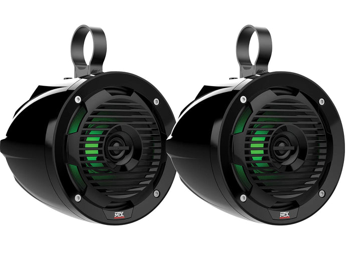 MTX MUD65PL 6.5" UTV SPEAKERS WITH LED LIGHTS