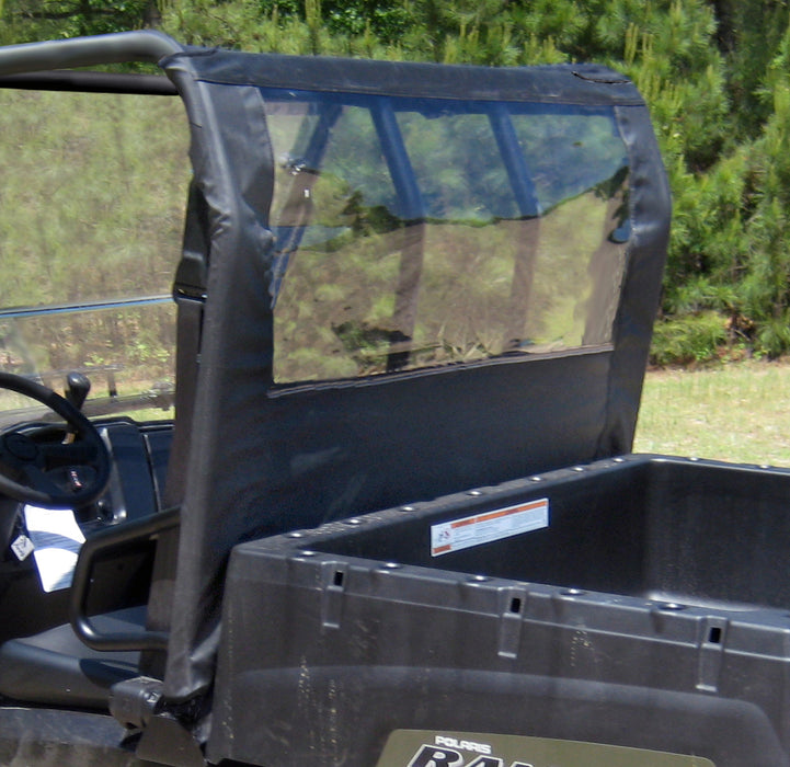 Seizmik Soft Rear Windshield & Dust Panel – Polaris Midsize Ranger