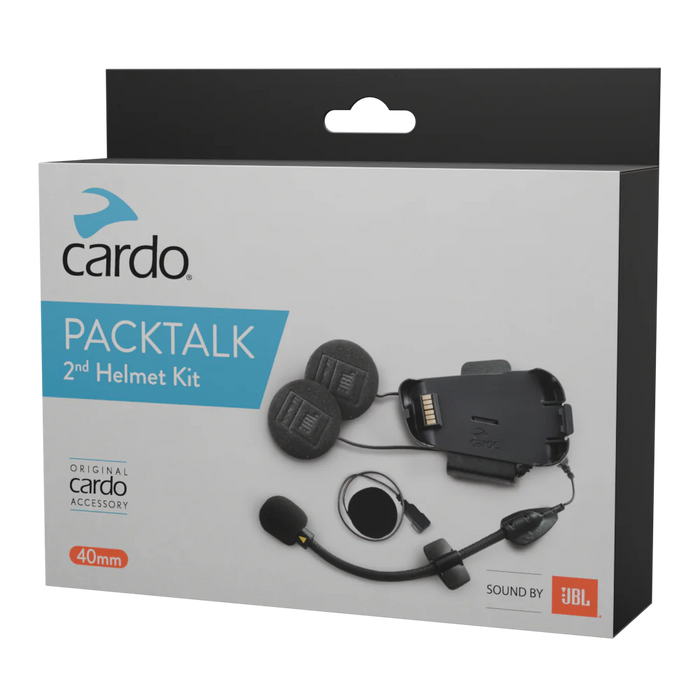 Cardo Systems Packtalk 2nd helmet kit with Sound by JBL