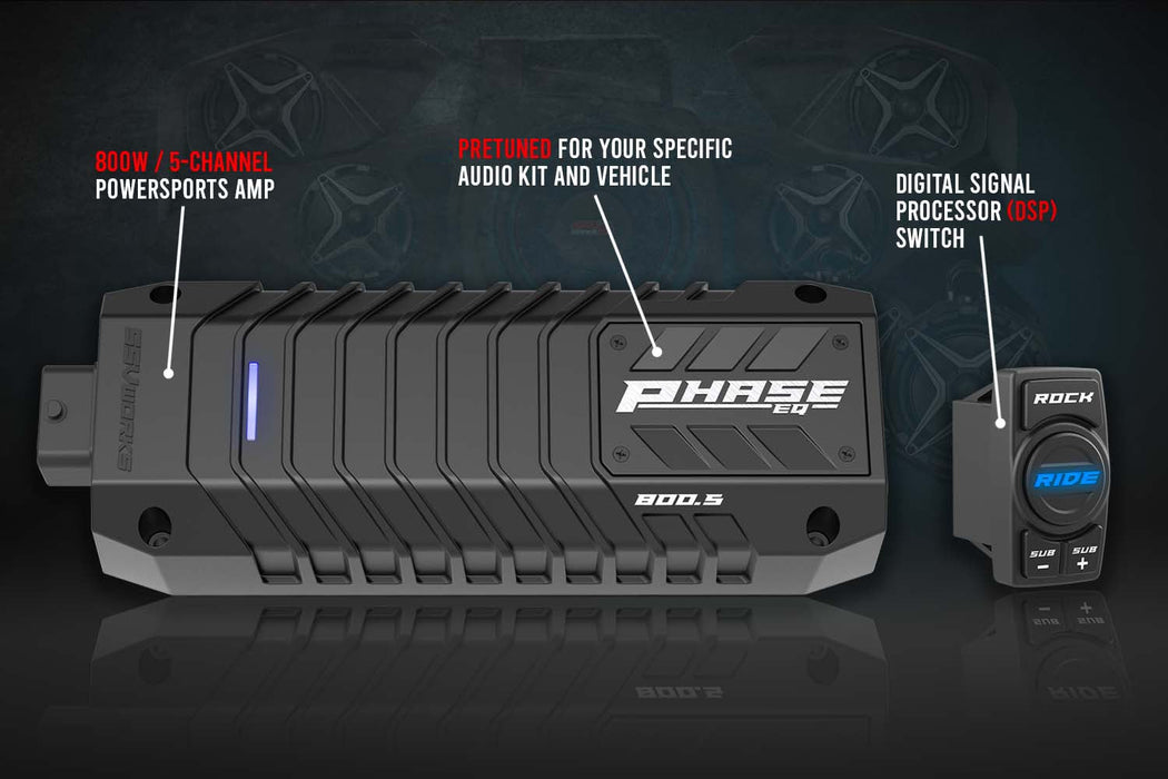 SSV Works 2018-2025 Polaris Ranger XP1000 5-Speaker SSV Audio System for Ride Command