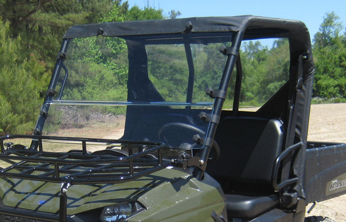 Seizmik Soft Rear Windshield & Soft Top Kit – Polaris Midsize Round Tube Ranger