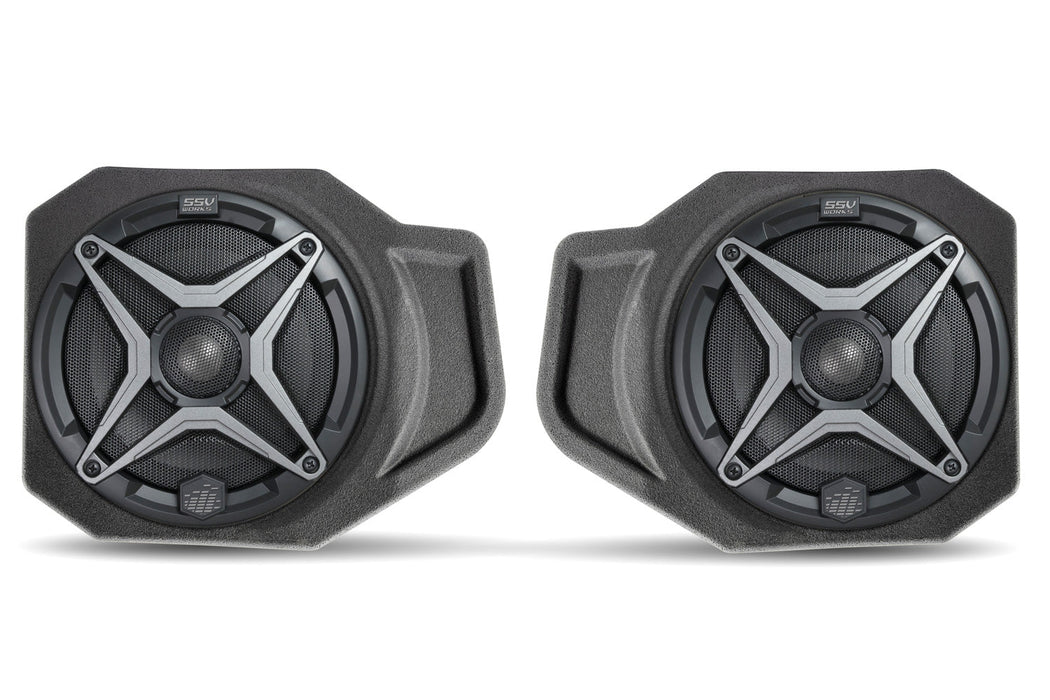 SSV Works 2018-2024 Polaris Ranger XP1000 6.5" Front Speaker-Pods