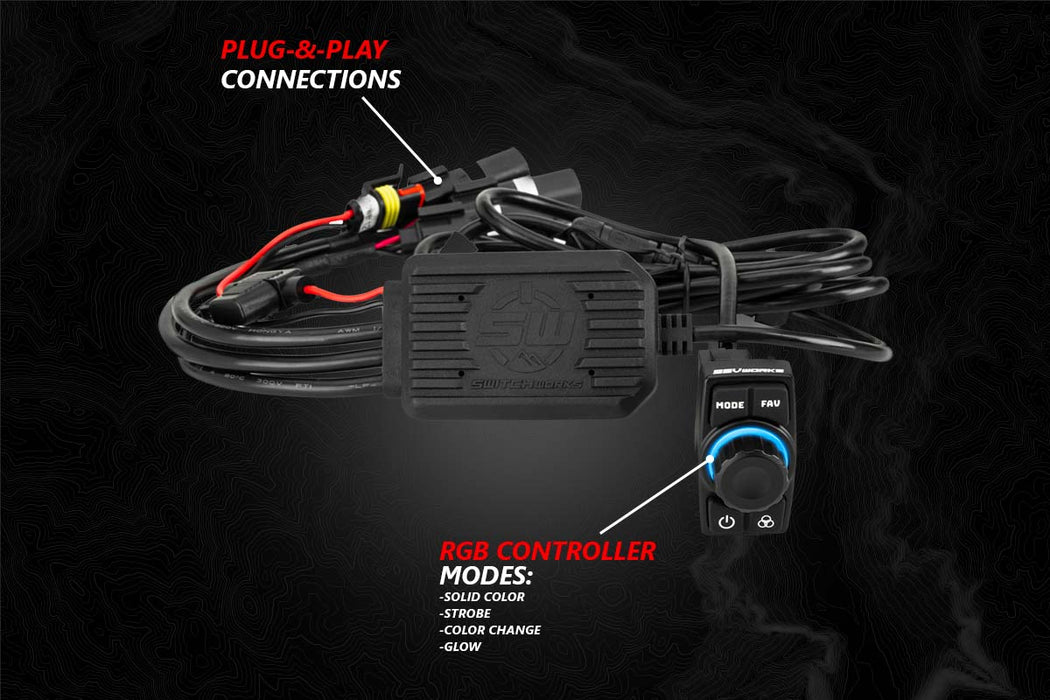SSV Works 2020-2024 Kawasaki KRX1000 2-Seater V-Spec 5-Speaker Audio-Kit w/JVC