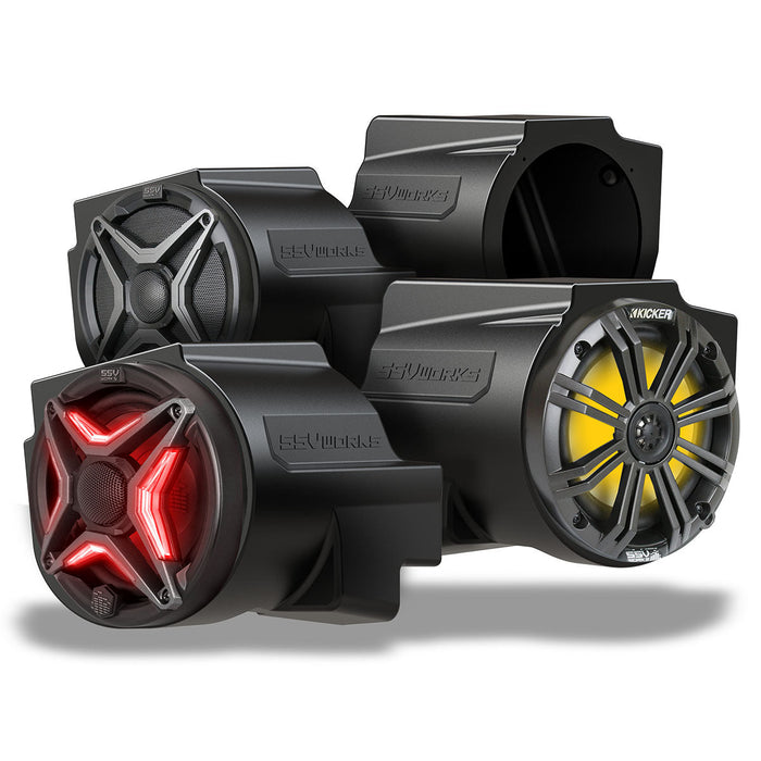SSV Works 2020-2024 Polaris® RZR Pro Series In-Dash 6.5" Speaker-Pods