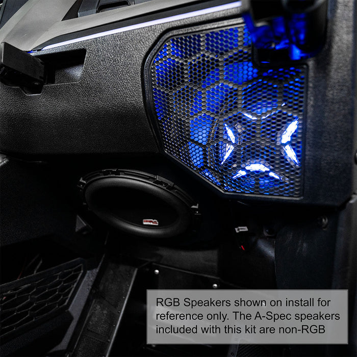 SSV Works 2020-2024 Polaris® RZR PRO Series Phase-4 A-Spec 5-Speaker 800watt System w/JVC