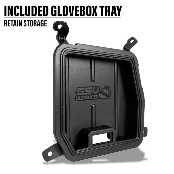 SSV Works 2025 Polaris RZR Pro R / Pro S / Pro XP Under-Dash 10" Ported Subwoofer-Enclosure
