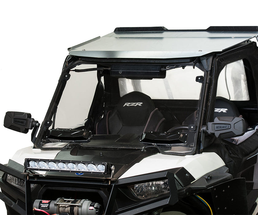 Seizmik Windshield Versa-Vent (Scratch Resistant Poly) – Polaris RZR 900S/1000S/1000XP/Turbo