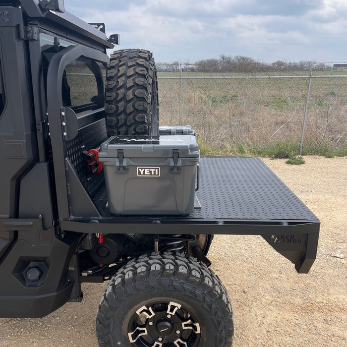 Ranch Armor Polaris Ranger 4' Aluminum Flatbed