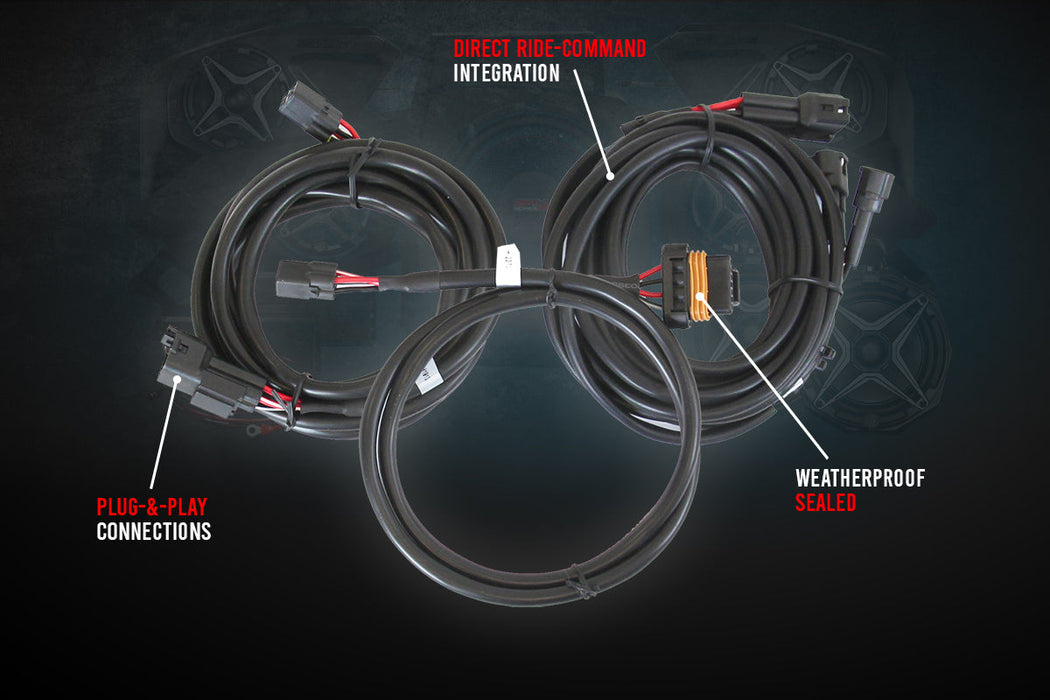SSV Works 2014-2023 Polaris RZR A-Spec SSV 5-Speaker Plug-&-Play System for Ride Command