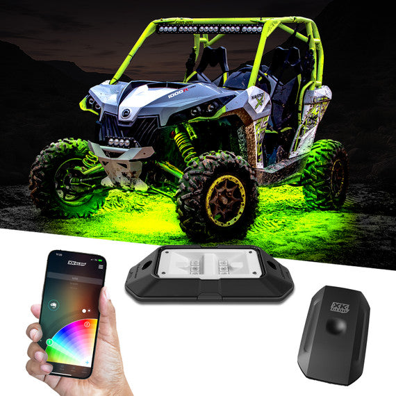 XK Glow 8pc Rgb Rock Light