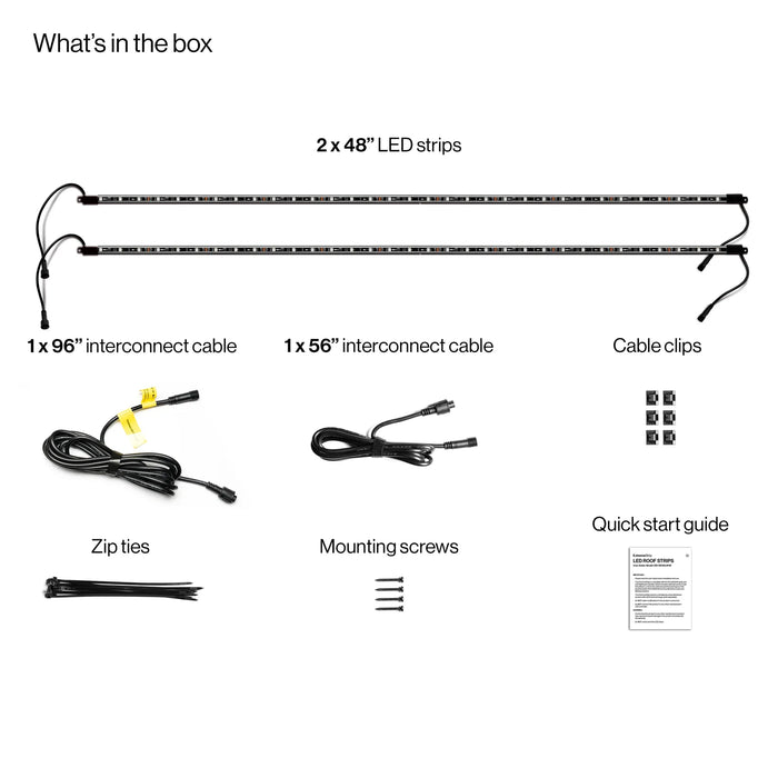 EcoXGear Extreme Strips - LED Roof