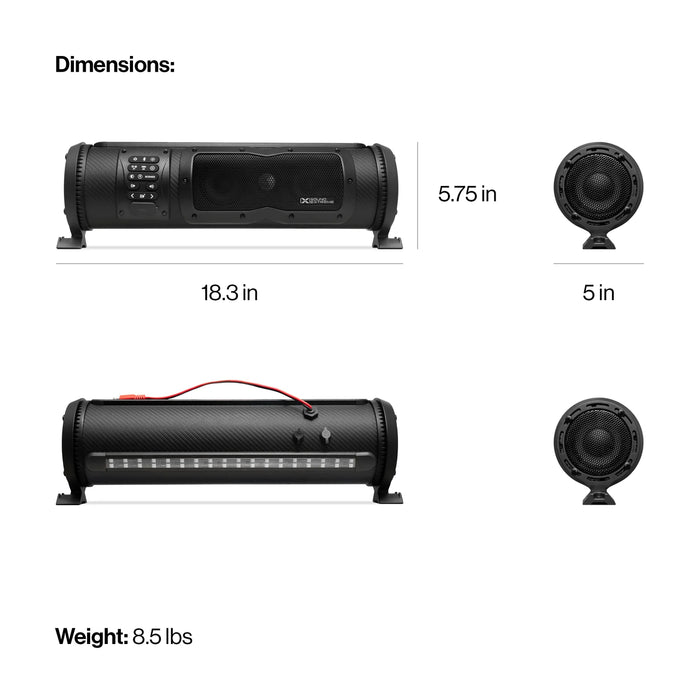 EcoXGear SE18E Elite SoundExtreme 18"
