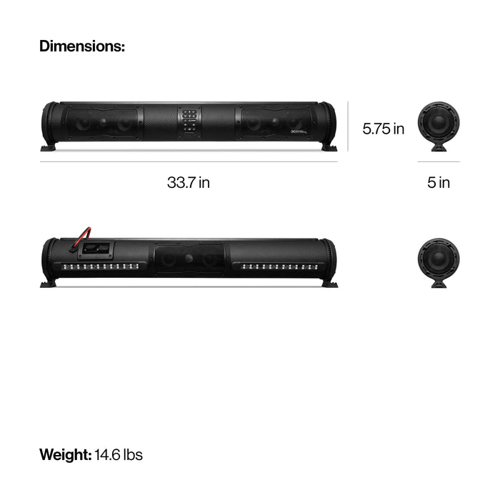 EcoXGear SEDS33 SoundExtreme Elite 33" 360° Sound