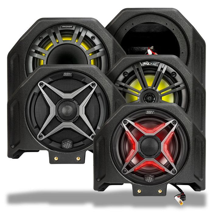 SSV Works 2025 Polaris® RZR Pro R / Pro S / Pro XP 6.5" Rear-Hump Speaker-Pods